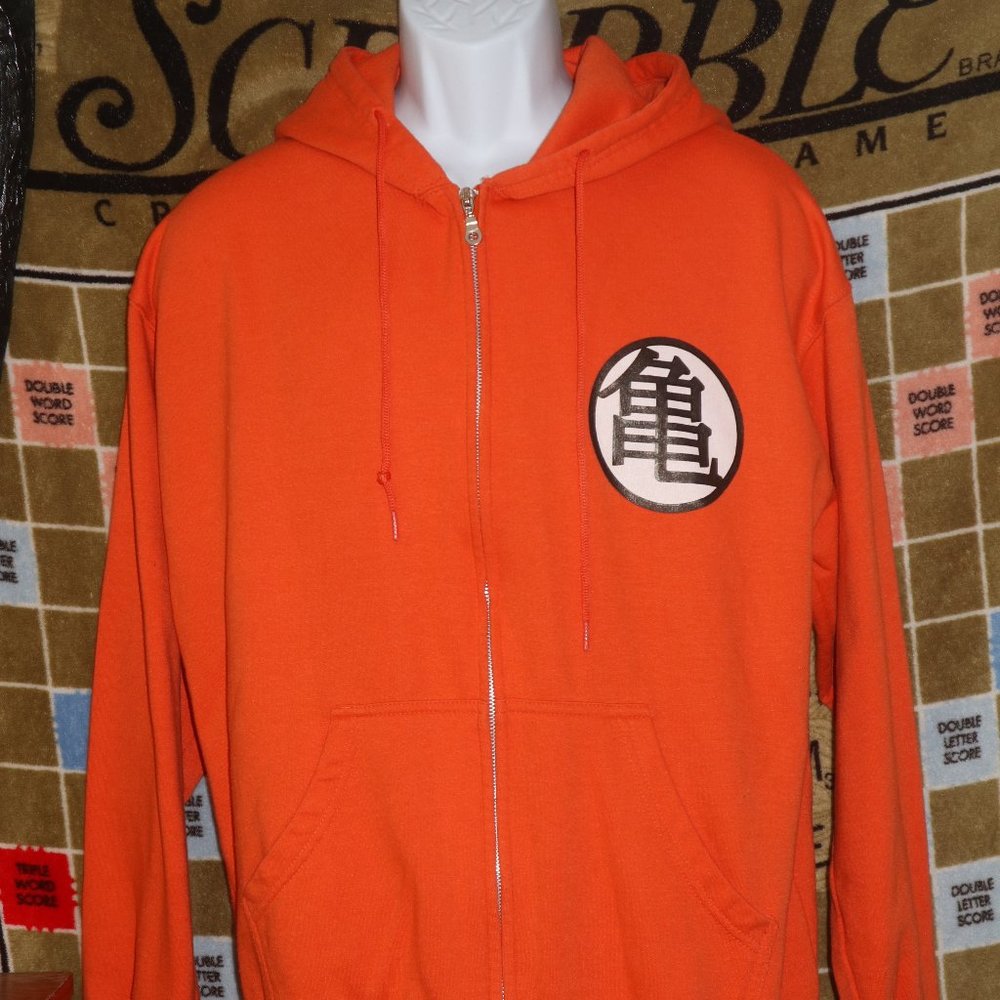 Dragonball Z Kame Symbol Zip-Up Hoodie